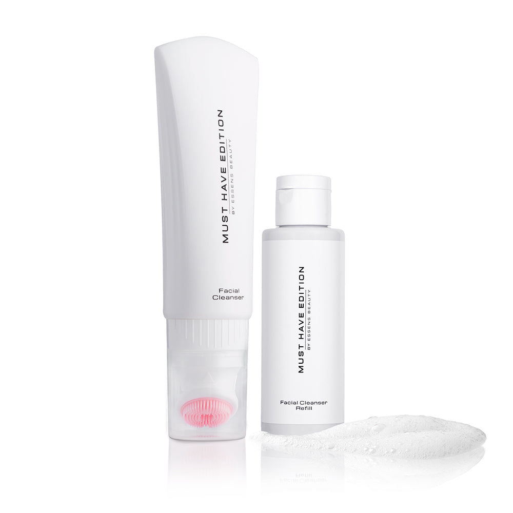 Set Facial Limpiador con Cepillo de Silicona para una Piel Limpia y Suave