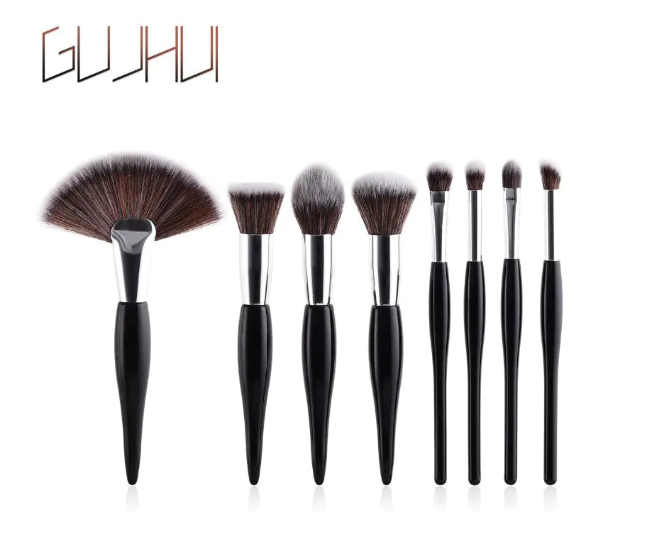 Pinceaux ProLuxe – Ensemble de 8 pinceaux de maquillage professionnels